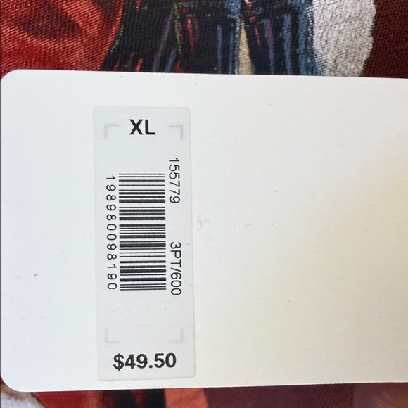 Lucky Brand Men's Coca-Cola Santa Graphic Tee - XL Brick Red NWT - Picture 4 of 8